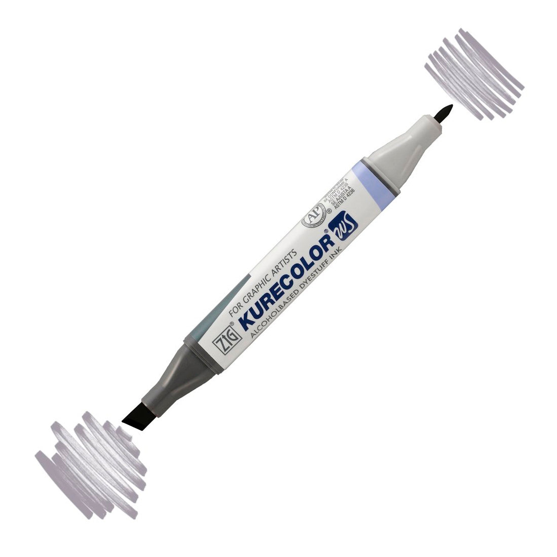Zig Kurecolor Kc3000 Twin S Soğuk Gri Marker Kalem - Sanat, Çizim ve Tasarım Kalemi