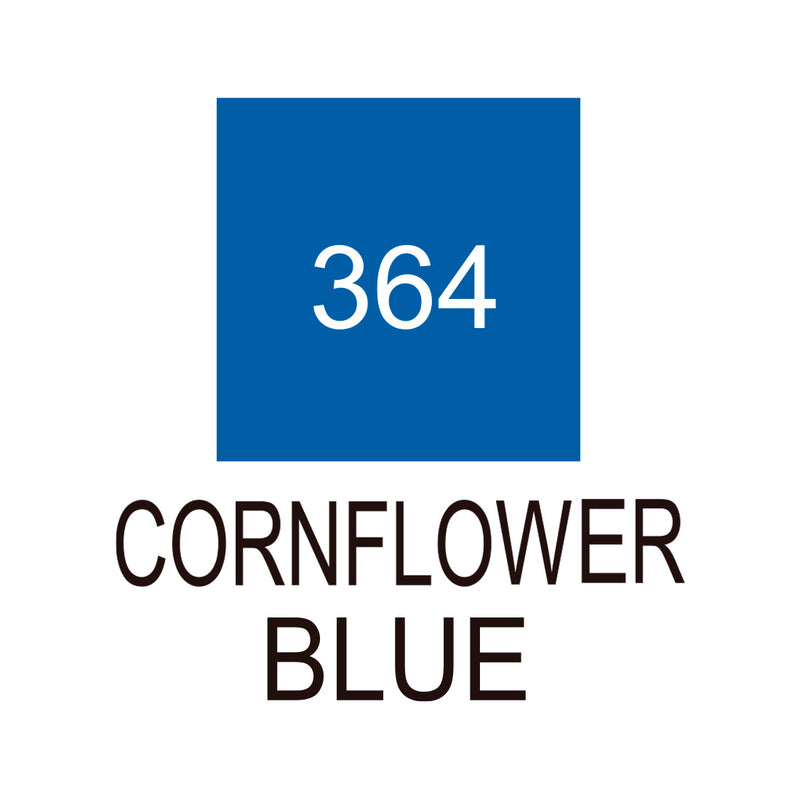 Zig Kurecolor Twin Comflower Mavi Çizim Kalemi - Sanatsal Eskiz ve Tasarım Kalemi