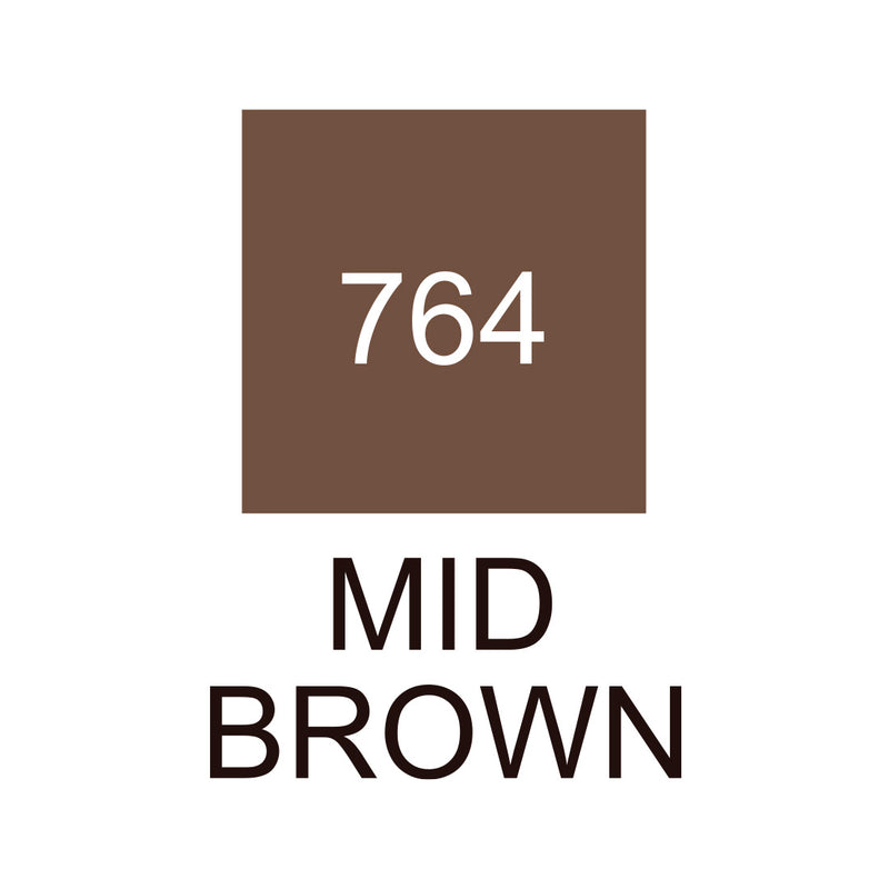 Zig Kurecolor Twin Mid Brown Çizim Kalemi - Çift Uçlu Eskiz ve Sanat Kalemi