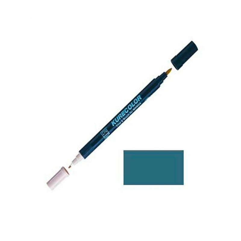 Zig Mangaka Fine&Brush Blue Gray 827 Kalem - Çizim, İllüstrasyon ve Sanat Kalemi