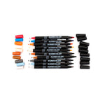 Zig Mangaka Fine&Brush Koyu Pembe Kalem - Sanatsal Çizim ve İllüstrasyon Markeri