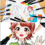 Zig Mangaka Fine&Brush Jasmine 103 Kalem - Manga, Çizim ve İllüstrasyon Kalemi