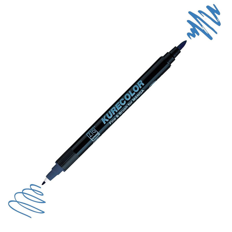 Zig Mangaka Fine&Brush Navy Kalem - Manga, Çizim ve İllüstrasyon Kalemi