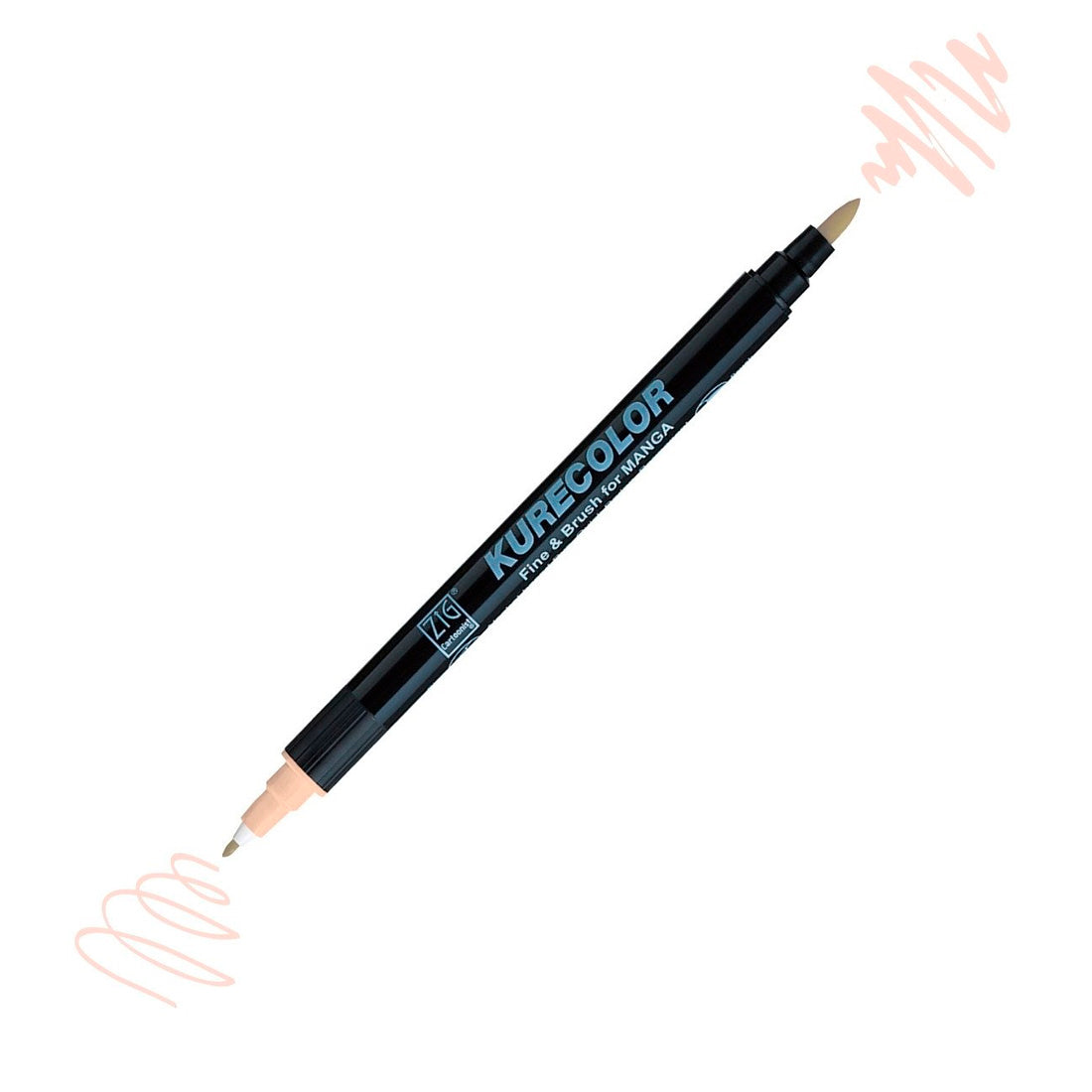 Zig Mangaka Fine&Brush Pale Blush Kalem - Sanatsal Çizim ve İllüstrasyon Kalemi