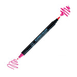 Zig Mangaka Fine&Brush Pembe Kalem - Çift Uçlu Sanatsal Çizim ve İllüstrasyon Marker