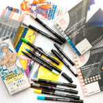 Zig Mangaka Fine&Brush Warm Gray Kalem - Sanatsal Çizim ve İllüstrasyon Markeri