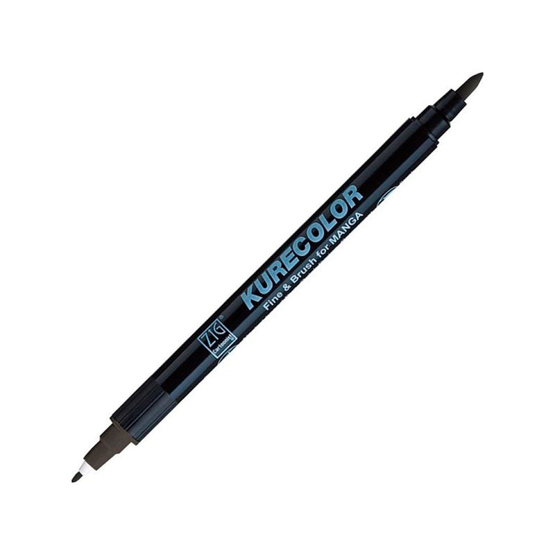 Zig Mangaka Fine&Brush Warm Gray Kalem - Hediyelik ve Yumuşak Yazım Kalemi
