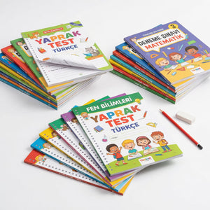 İLKOKUL DENEME SINAVI YAPRAK TEST KİTAPLARI