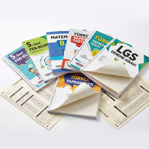ORTAOKUL DENEME SINAVI YAPRAK TEST KİTAPLARI