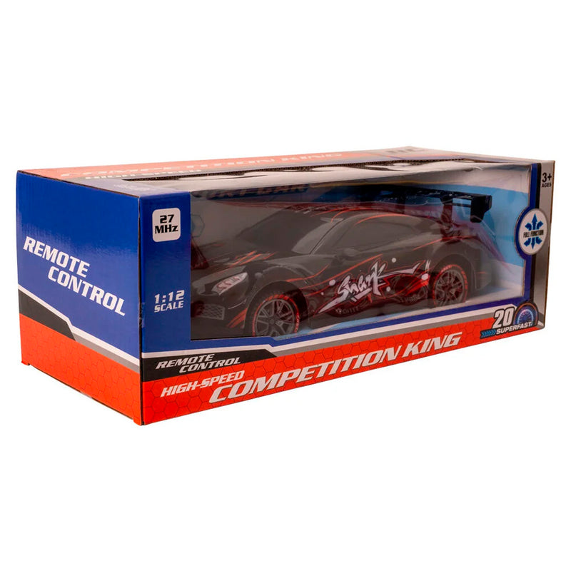 1:12 Uzaktan Kumandalı Siyah Spor Araba