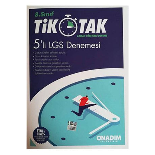 10 Adım Yayınları TİK TAK 5 LGS Denemesi