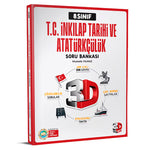 3D Yayınları Ortaokul 8. Sınıf İnkılap Tarihi Soru Bankası Test Kitabı