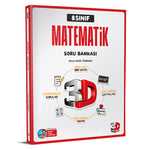 3D Yayınları Ortaokul 8. Sınıf Matematik Soru Bankası Test Kitabı
