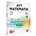 3D Yayınları AYT Matematik 10 Lu Tamamı Video Çözümlü Simülasyon Denemeleri