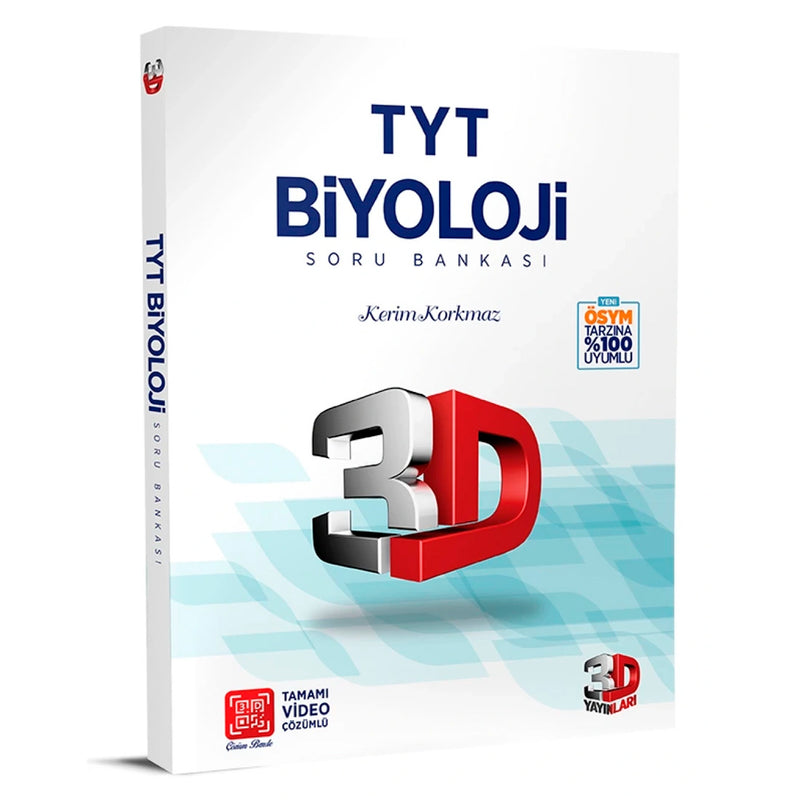 3D Yayınları TYT Biyoloji Soru Bankası