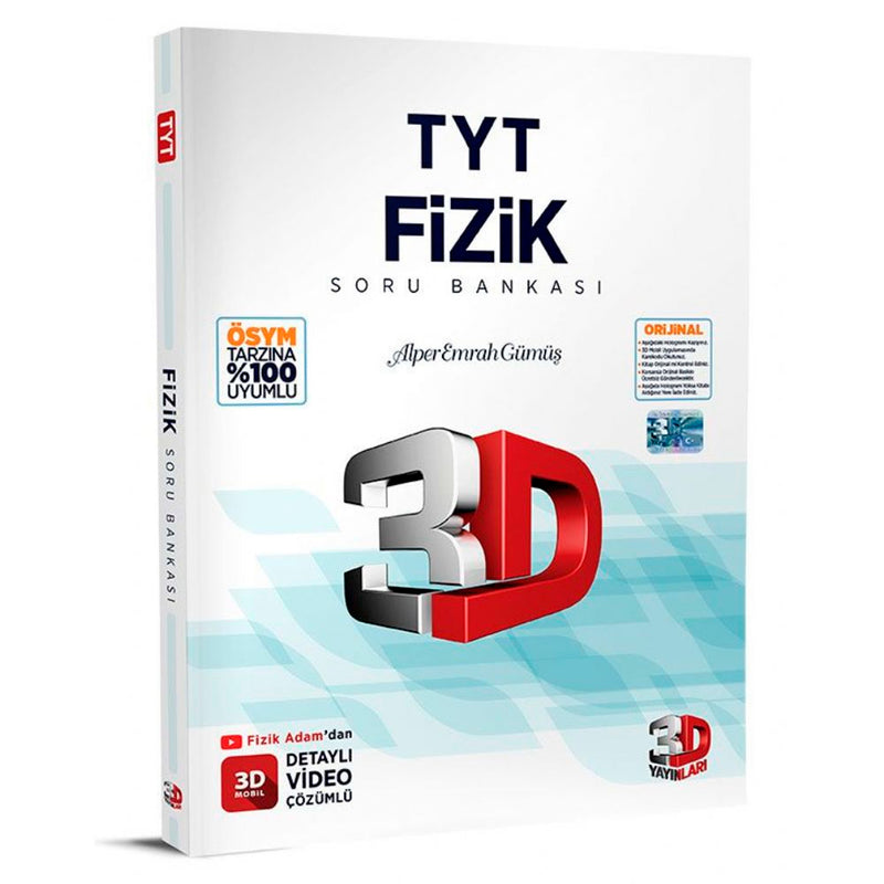 3D Yayınları TYT Fizik Soru Bankası