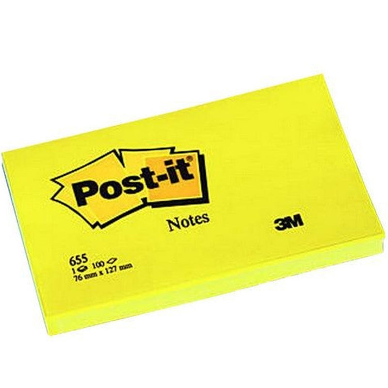 3M Post-it Not Sarı 100Yaprak 76*127