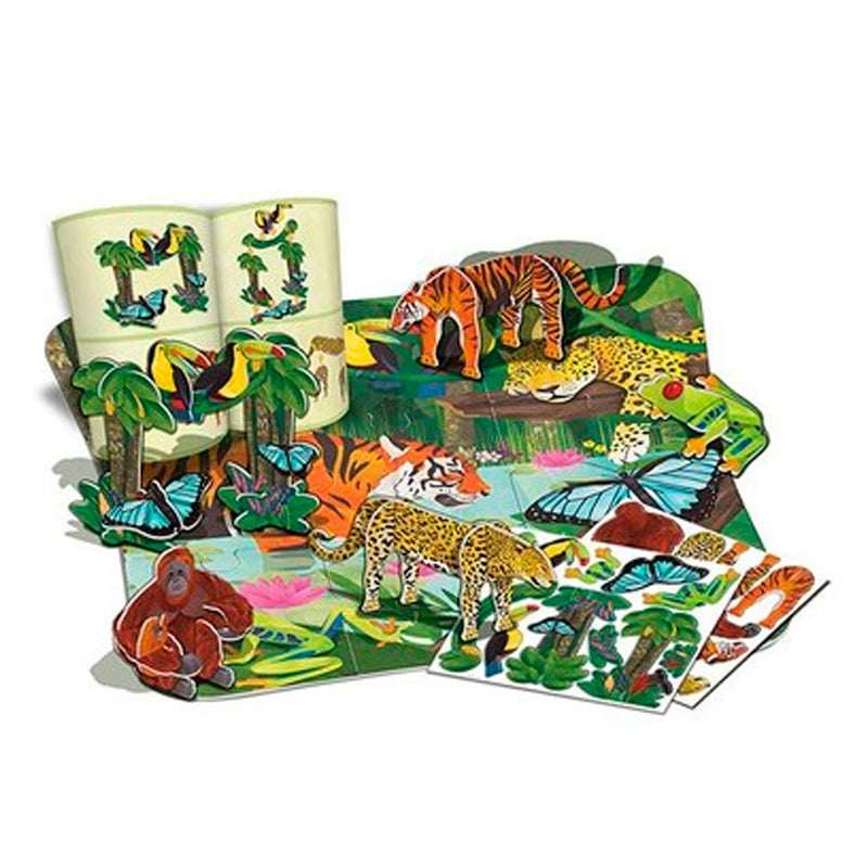 4M 3D Yağmur Ormanı Puzzle