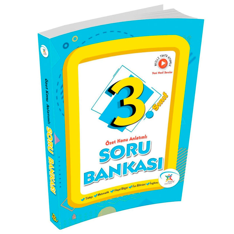 5 Renk Yayınları 3.Sınıf Tüm Dersler Soru Bankası