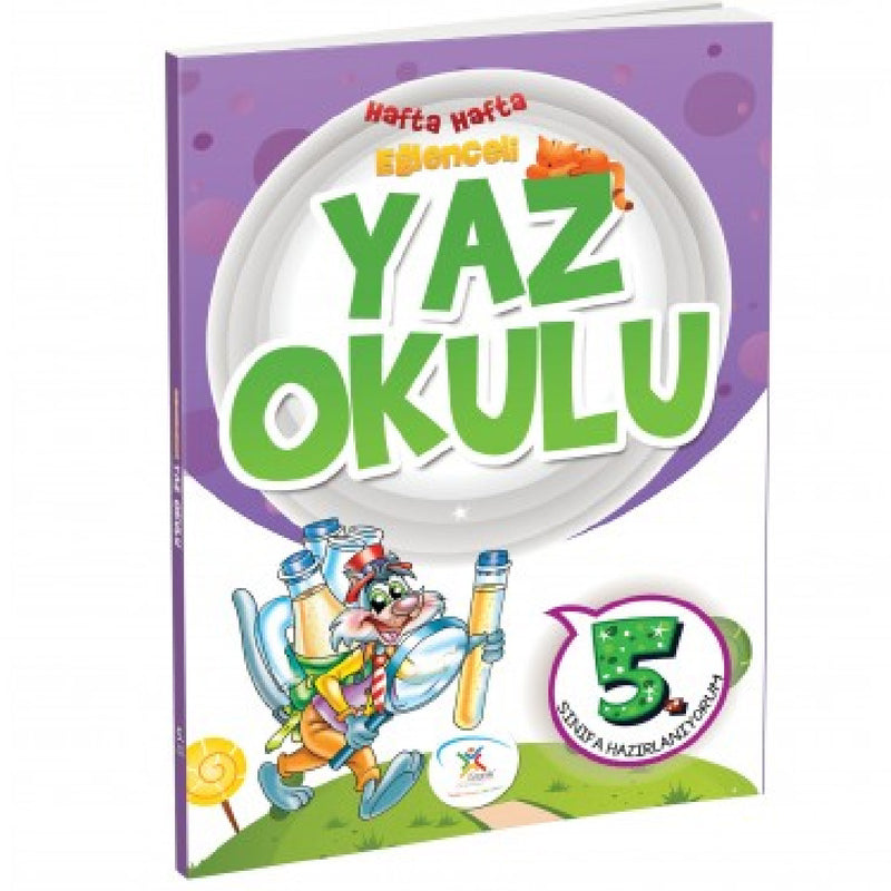 5 Renk Yayınları Yaz Okulu Tatil Kitabı 5. Sınıfa Hazırlanıyorum