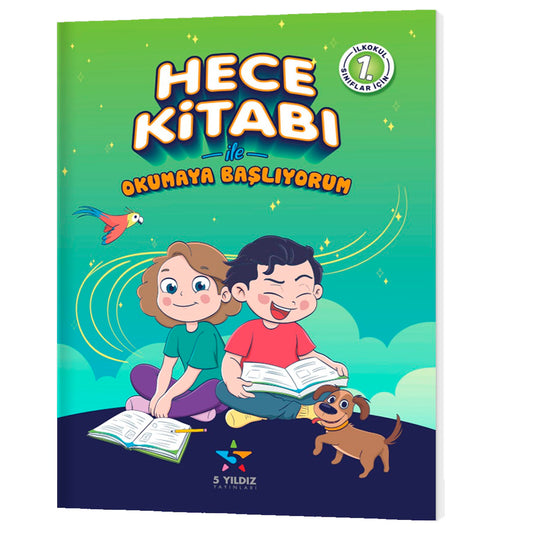 5 Yıldız Yayınları 1. Sınıf Hece Kitabı ile Okumaya Başlıyorum