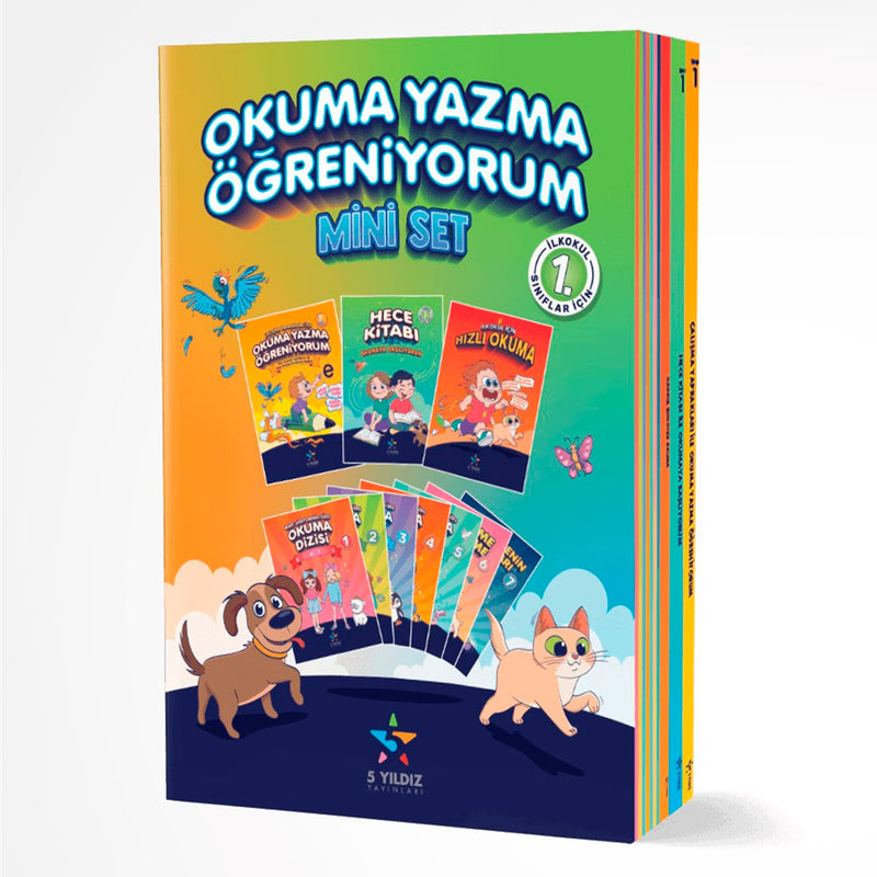 5 Yıldız Yayınları 1. Sınıf Okuma Yazma Öğreniyorum
