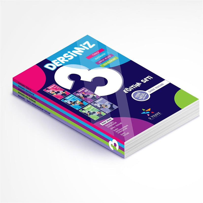 5 Yıldız Yayınları 3. Sınıf Eğitim Seti