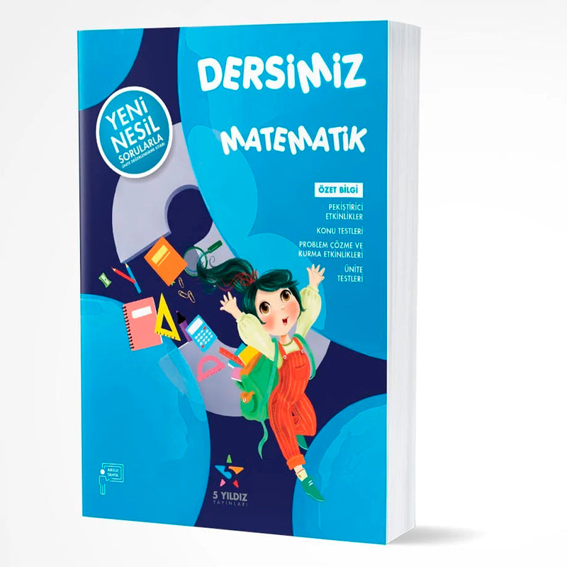 5 Yıldız Yayınları 3. Sınıf Matematik Etkinlikli Soru Bankası