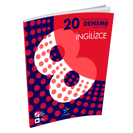 5 Yıldız Yayınları 8. Sınıf İngilizce 20 Deneme