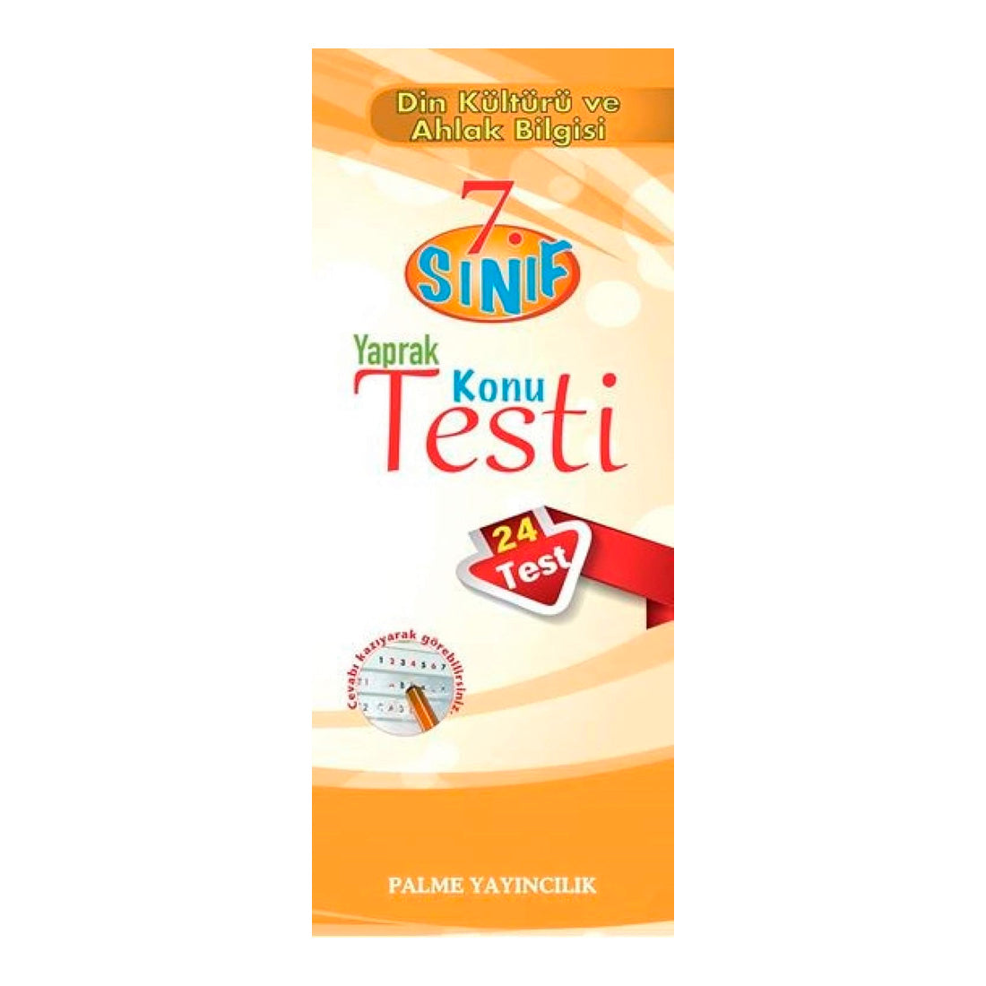7.SINIF DİN KÜLTÜRÜ VE AHLAK BİLGİSİ YAPRAK TEST