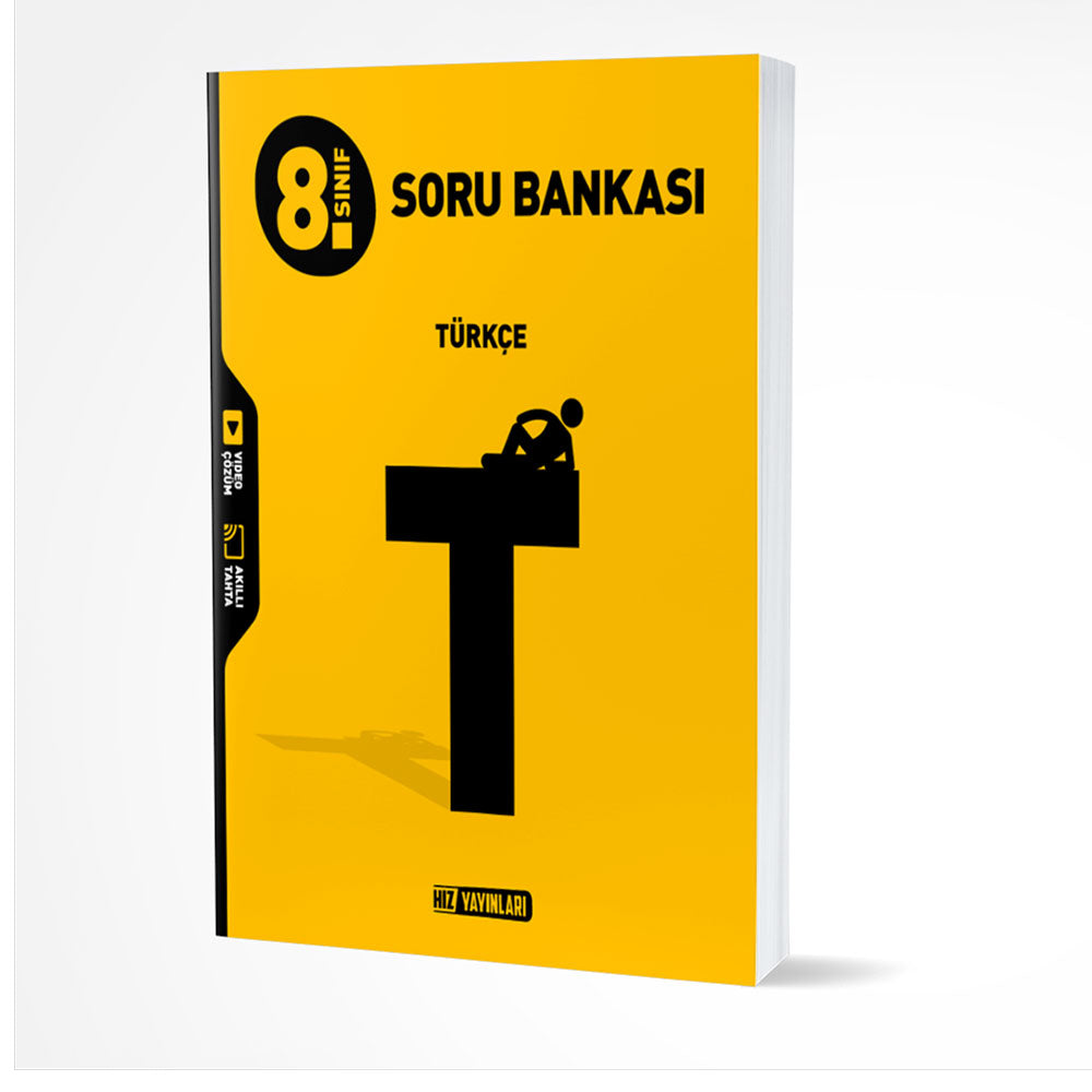 Hız Yayınları 8. SInıf Türkçe Soru Bankası