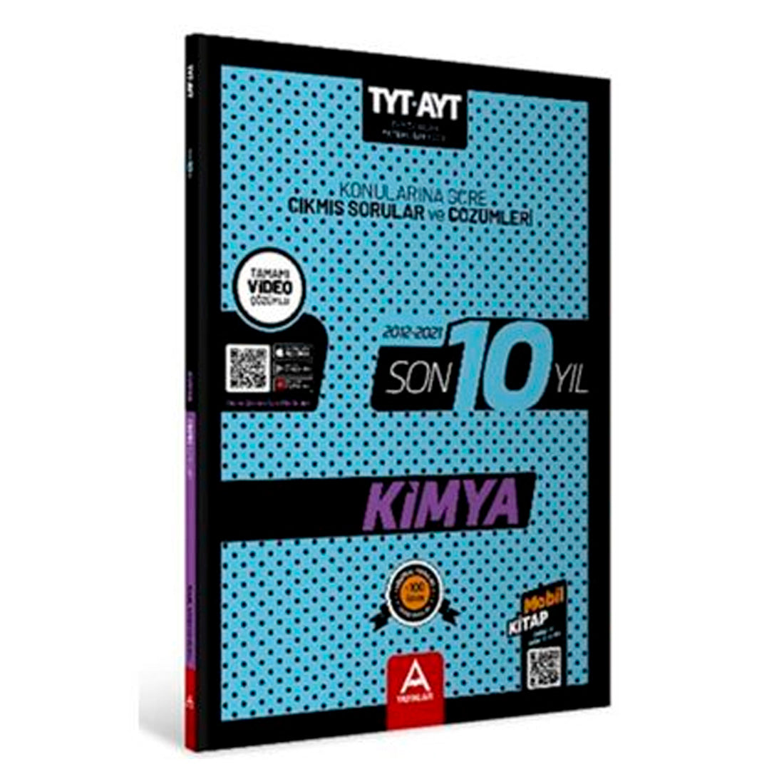 A Yayınları TYT AYT Kimya Son 10 Yıl Soru Ve Çözümleri