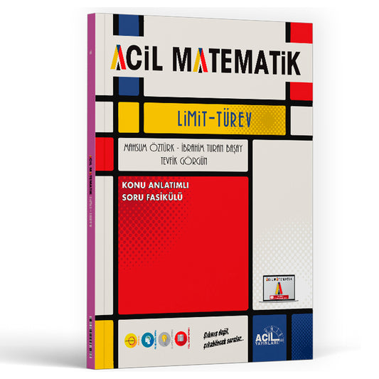 Acil Yayınları Acil Matematik Limit Türev Konu Anlatımlı Soru Fasikülü