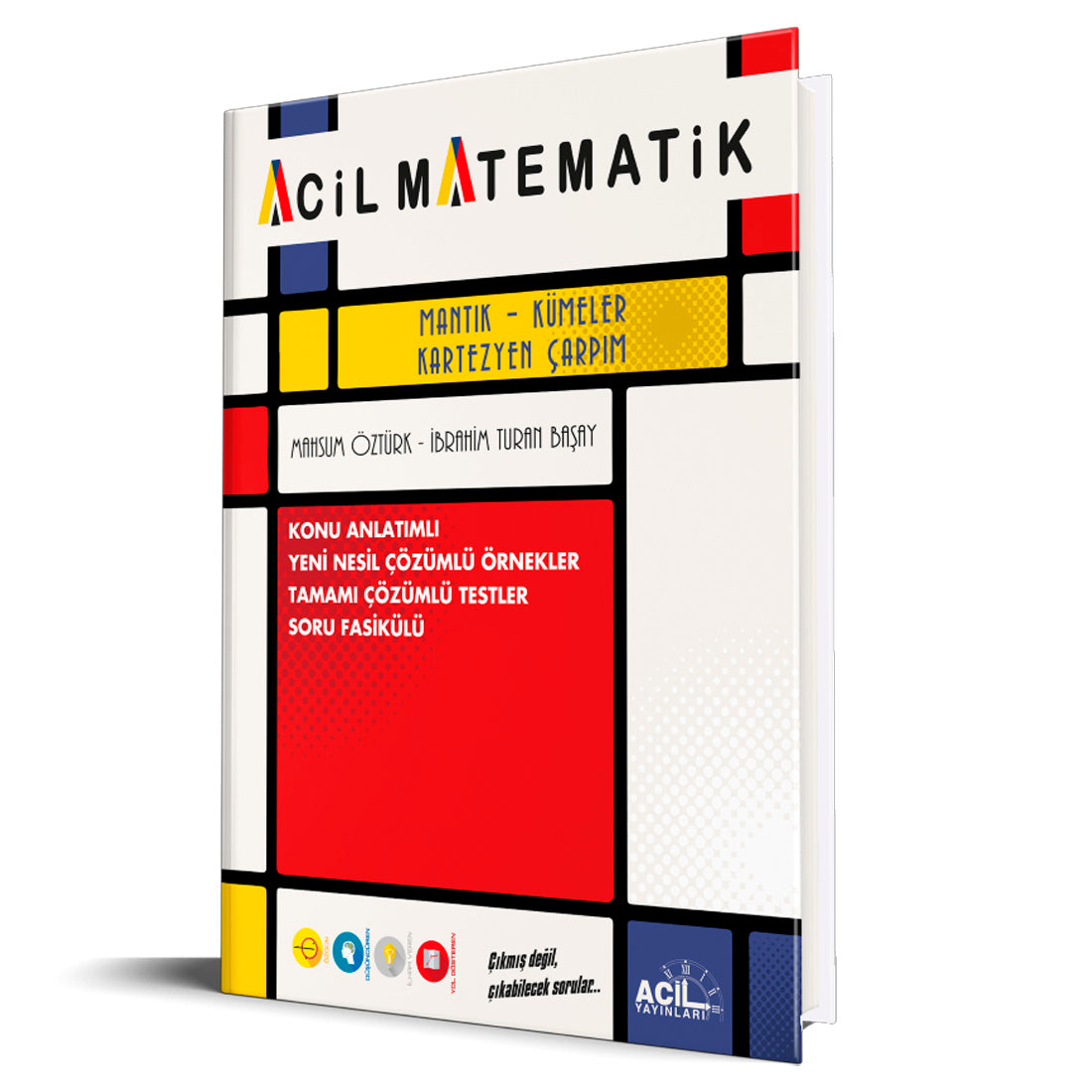 Acil Yayınları TYT Mantık Kümeler Kartezyen Çarpım Konu Anlatımlı Soru Bankası