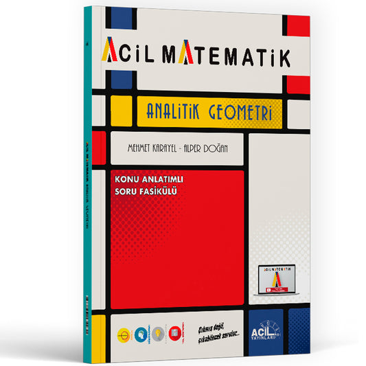 Acil Yayınları YKS TYT AYT Analitik Geometri Soru Bankası