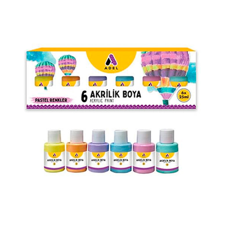 Adel Pastel Renk 25X6 Akrilik Boya 2188000049
