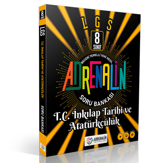 Adrenalin Yayınları 8. Sınıf İnkılap Tarihi Soru Bankası