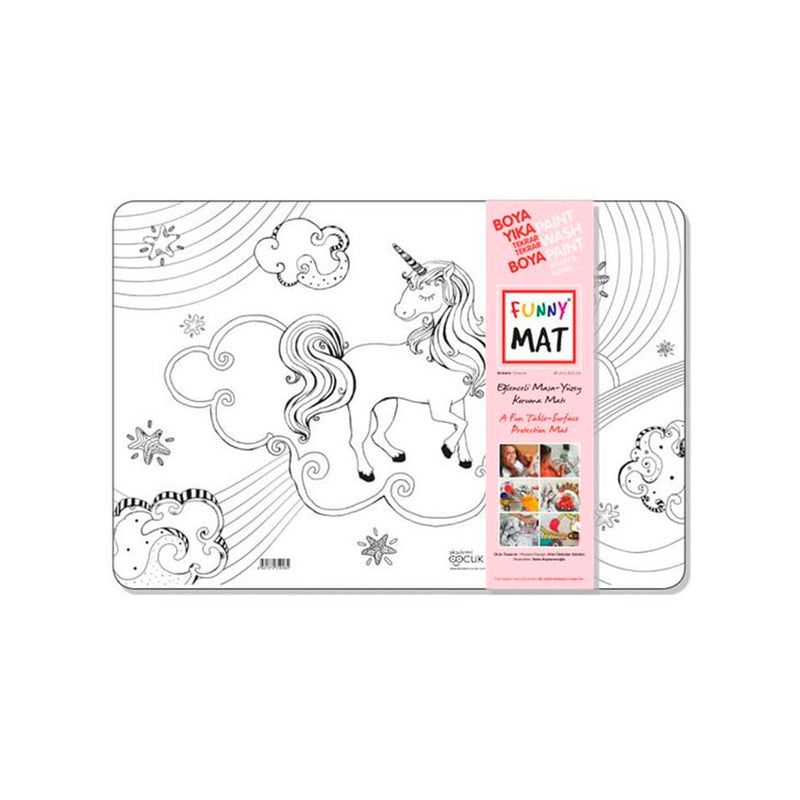 Akademi Çocuk - Funny Mat - Unicorn