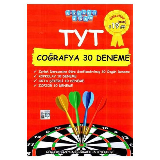 Akıllı Adam Yayınları TYT Coğrafya 30 Deneme