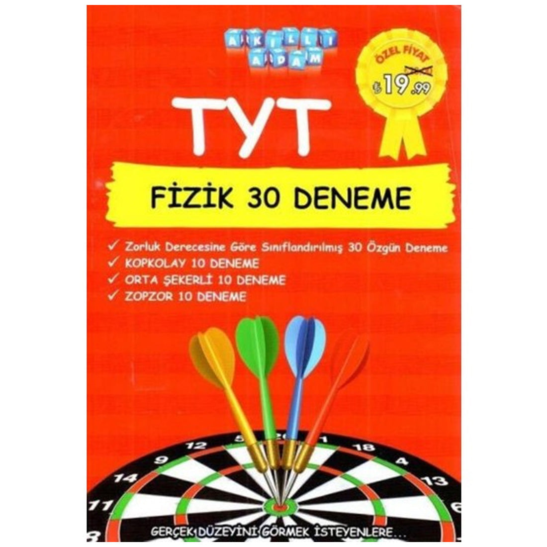 Akıllı Adam Yayınları TYT Fizik 30 Deneme