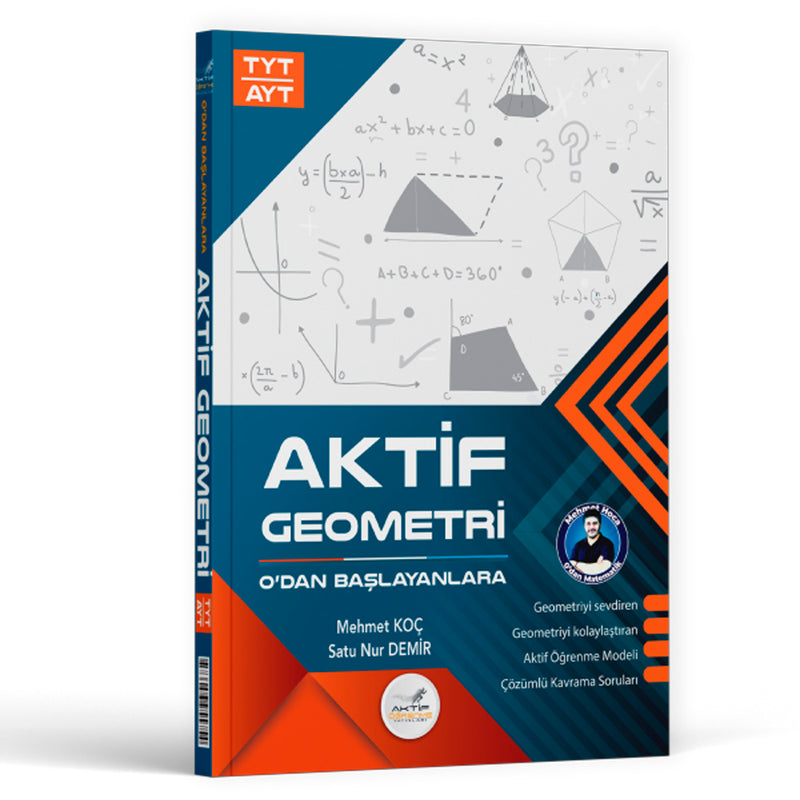 Aktif Öğrenme Yayınları Aktif TYT AYT Geometri 0'dan Başlayanlara