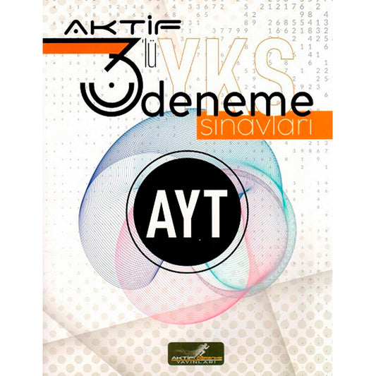 Aktif Öğrenme Yayınları AYT Aktif 3'lü Deneme Sınavları