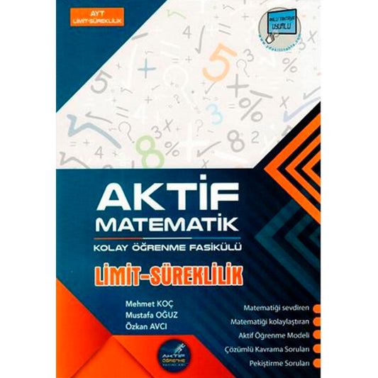 Aktif Öğrenme Yayınları AYT Limit ve Süreklilik Kolay Öğrenme Fasikülü