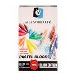 Alex 35x50 Siyah Pastel Blok - Sanatsal Eskiz ve Çizim Defteri