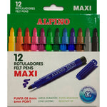 Alpino Maxi 12'li Keçeli Boya Kalemi AR-06