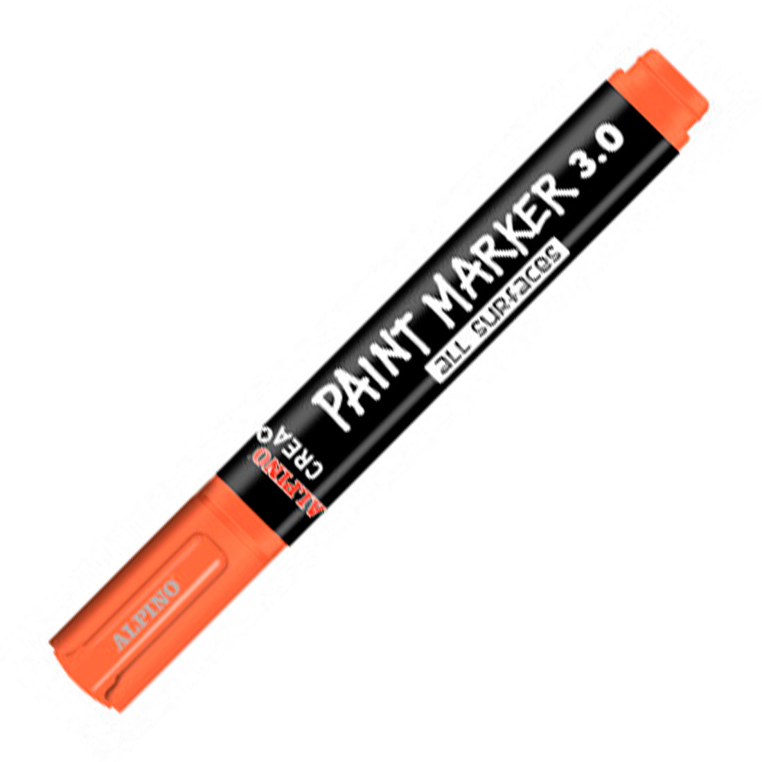Alpino Paint 3.0 mm Metalik Turuncu Marker Kalem - Sanat, Çizim ve Boyama Kalemi
