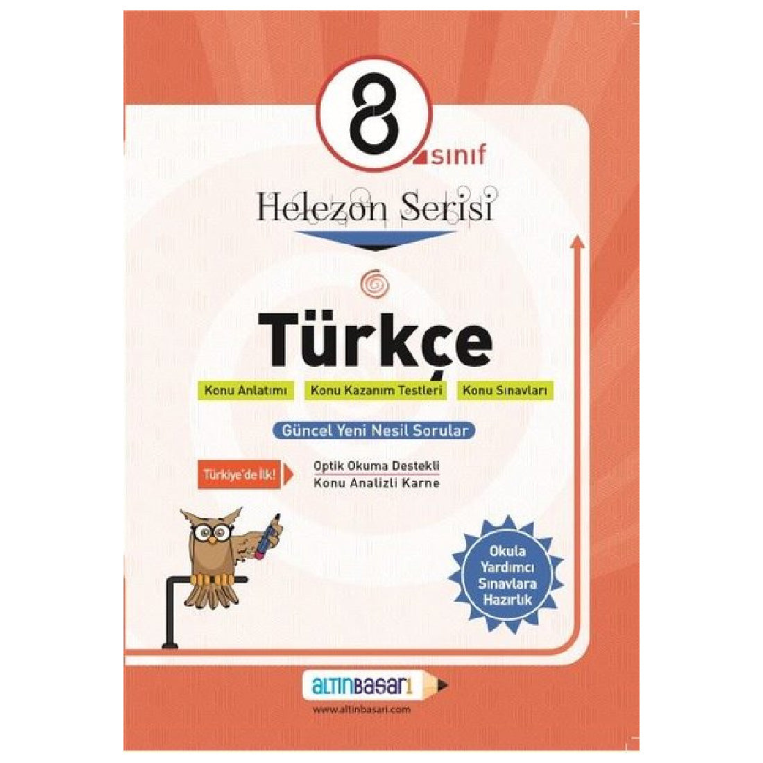 Altın Başarı Yayınları 8. Sınıf Helezon Serisi Türkçe