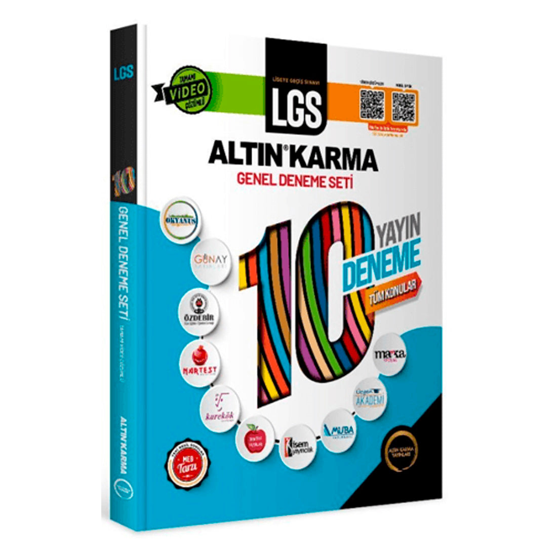Altın Karma Yayınları 2024 LGS 8. Sınıf 10 Farklı Yayın 10 Deneme
