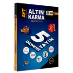 Altın Karma Yayınları AYT 1.Dönem 5 Farklı Yayın 5 Farklı Deneme Sınavı Video Çözümlü 2023