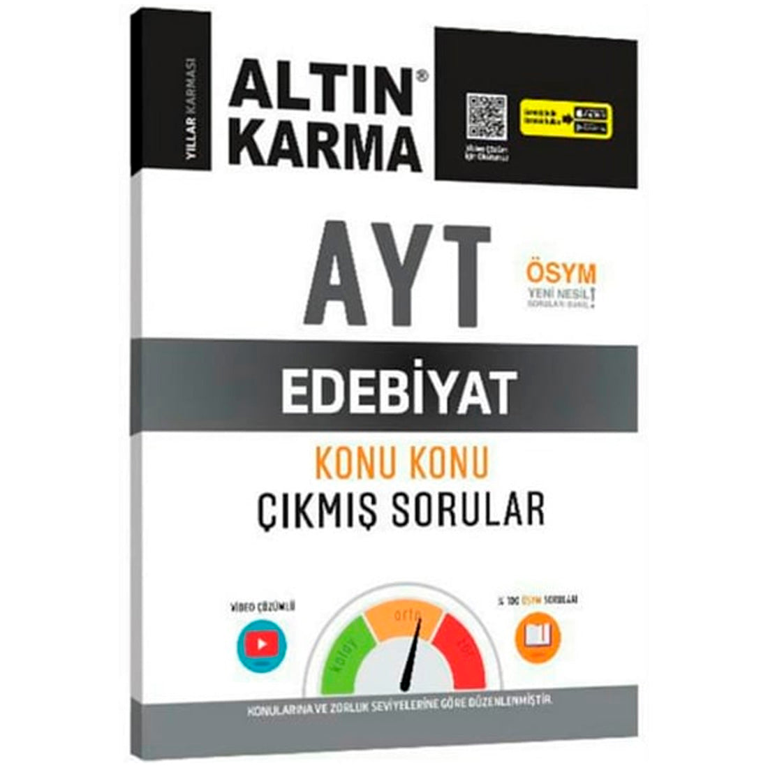 Altın Karma Yayınları AYT Edebiyat Konu Konu Çıkmış Sorular